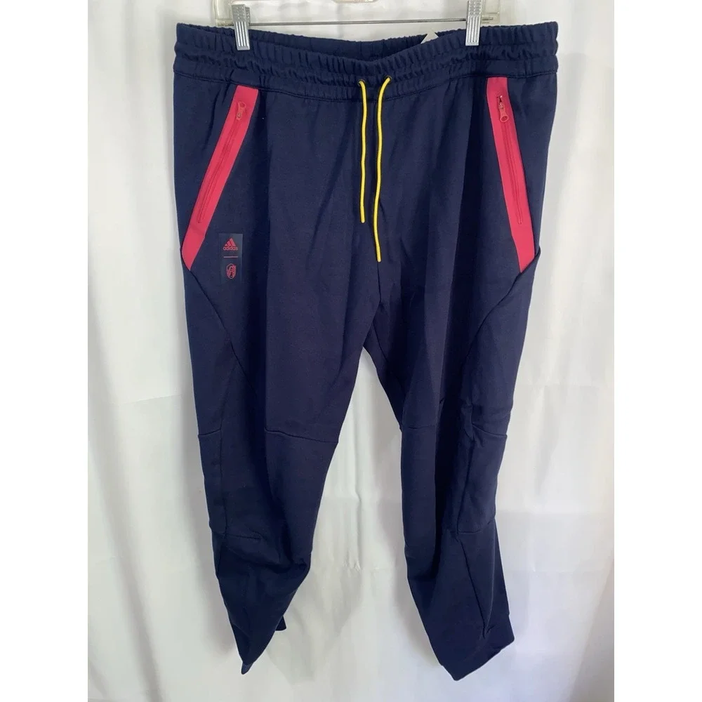 NWT Adidas St Louis City SC Travel Pants MLS Soccer Mens 2XL